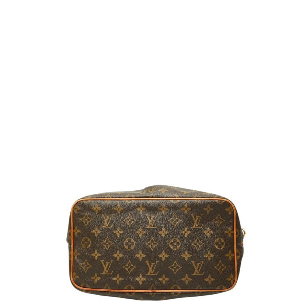 Louis Vuitton Shoulder Bag Palermo 2way Monogram Brown Leather Brown